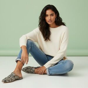Steve Madden Snake Print Mules – Size 8M